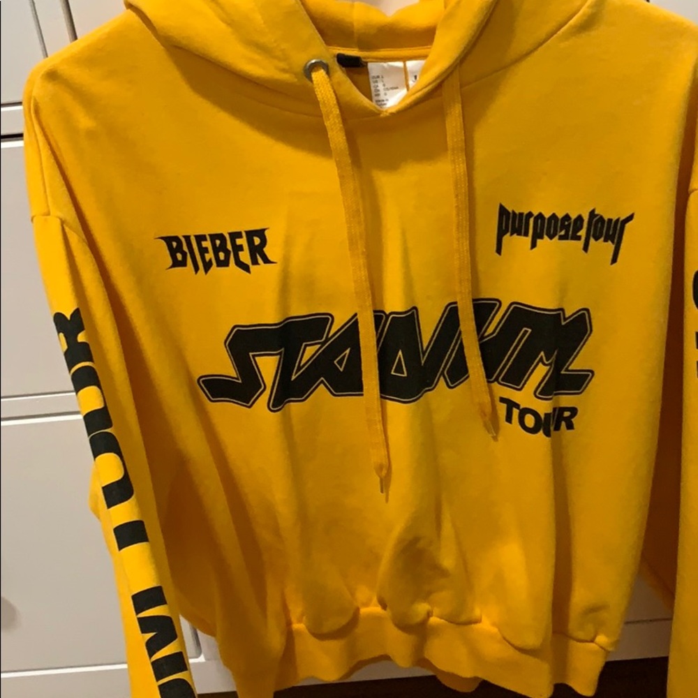 Justin Bieber Purpose Tour hoodie